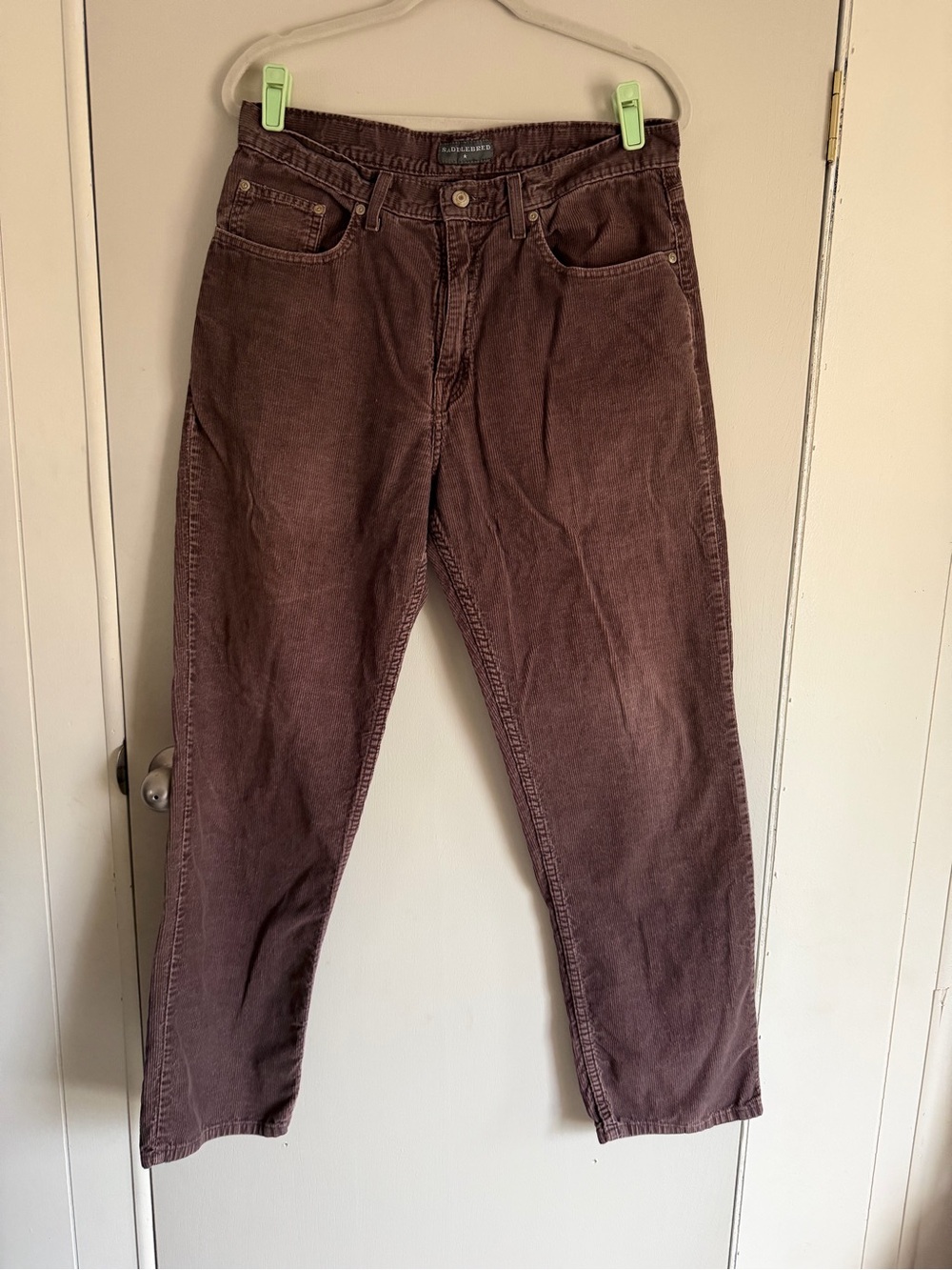 Saddlebred Men's Corduroy Pants in Brown